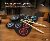 MusicMate Perkusja zwijana MM-DRM15 Play'n'Roll - 1588195 - zdjęcie 9
